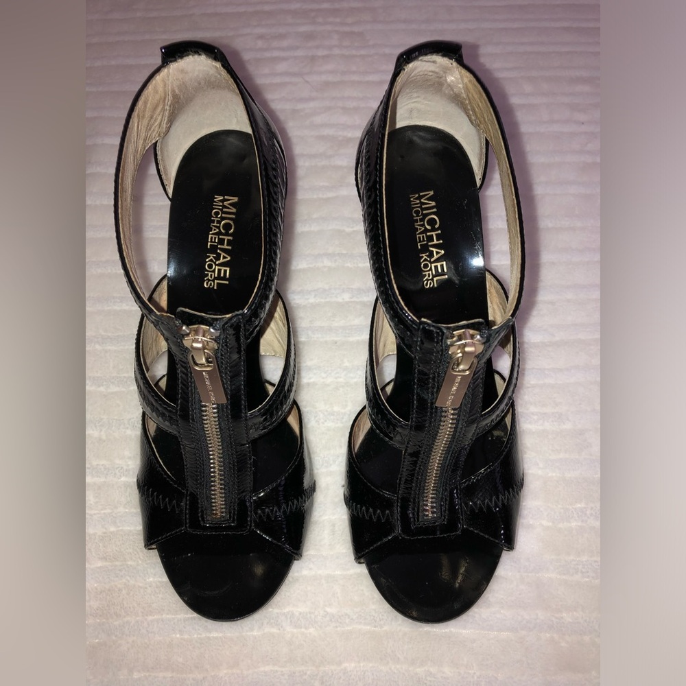 Michael Kors Women’s Berkeley T Strap Heel